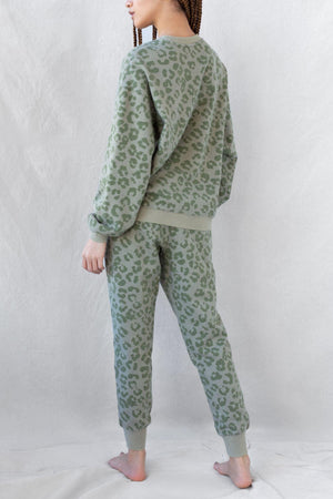 Spring Forward Sweatshirt - Sleepwear & Loungewear - Taurus Leopard