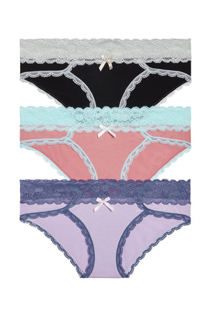 Ahna Hipster 3 Pack - Honeydew Intimates