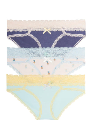 Ahna Hipster 3 Pack - Panty - Cape Town/Sand Bar Pineapples/Starry Sky