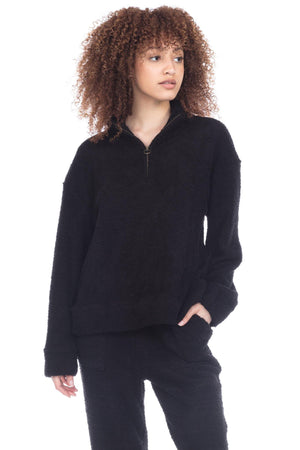 Comfort Queen Pullover - Sleepwear & Loungewear - Black