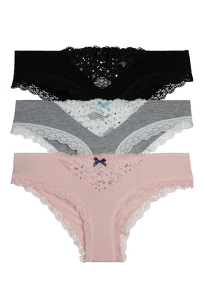 Willow Hipster 3 Pack - Honeydew Intimates