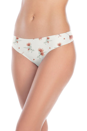 Skinz Thong - Panty - Ivory Floral