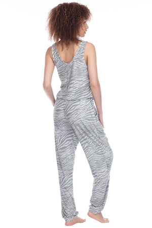 Just Chillin Jumpsuit - Sleepwear & Loungewear - Night Mist