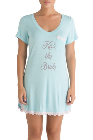 All American Sleepshirt - Sleepwear & Loungewear - Kiss the Bride