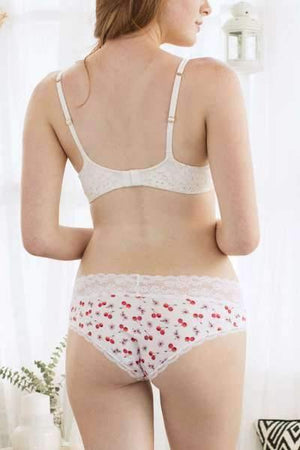 Ahna Hipster-Panty-Honeydew Intimates-White Cherry Blossom-Small-Honeydew Intimates