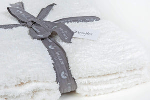 Marshmallow Throw Blanket-Blanket-Honeydew Intimates-Ivory-One Size-Honeydew Intimates