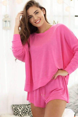 Starlight Lounge Sweatshirt - Sleepwear & Loungewear - Pink Watermelon