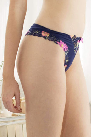 Willow Lace Thong - Panty - Midnight Moon